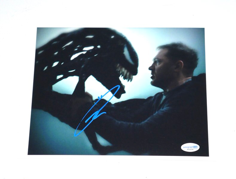 Tom Hardy Signed Autographed Eddie Brock Venom 8 x 10 Photo - ACOA - Comes in 8 x 10 Toploader!