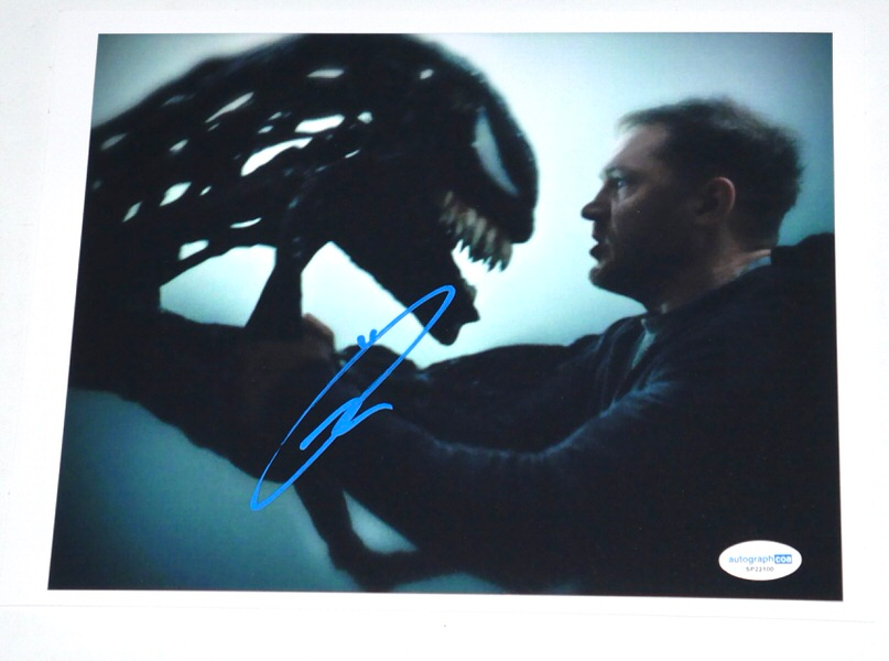 Tom Hardy Signed Autographed Eddie Brock Venom 8 x 10 Photo - ACOA - Comes in 8 x 10 Toploader!