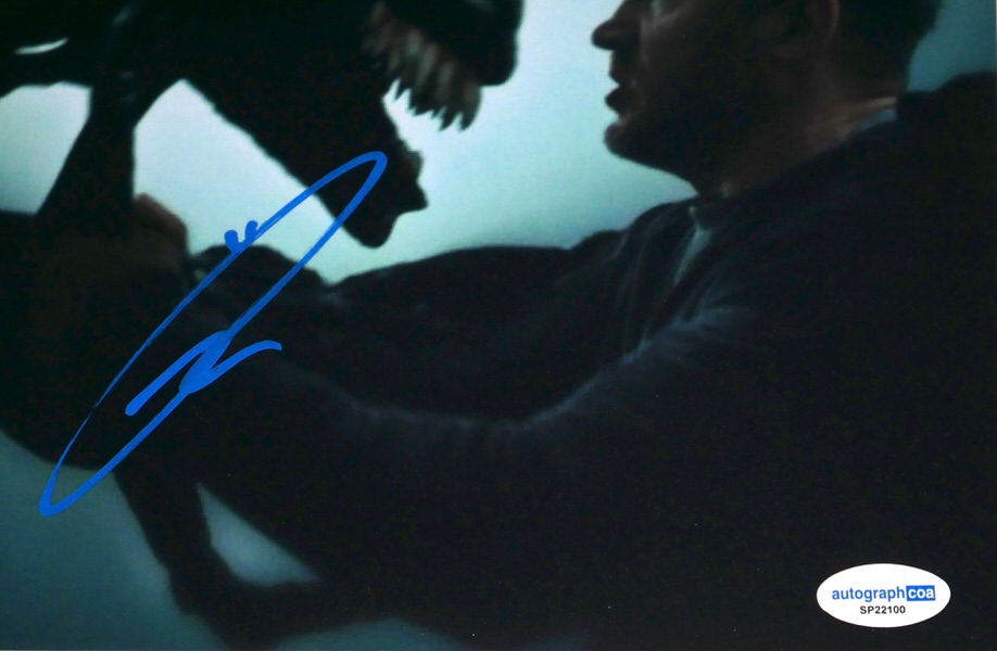 Tom Hardy Signed Autographed Eddie Brock Venom 8 x 10 Photo - ACOA - Comes in 8 x 10 Toploader!
