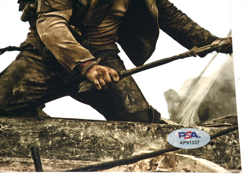 Tom Hardy Signed Max Rockatansky Mad Max Fury Road 8x10 Photo PSA