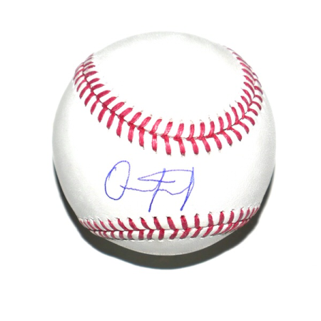 Eduardo Quintero Los Angeles Dodgers Signed Rawlings Official Major League Baseball - Beckett Witnessed