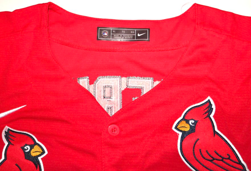 JJ Wetherholt Signed St Louis Cardinals Nike Authentic Jersey (JSA)