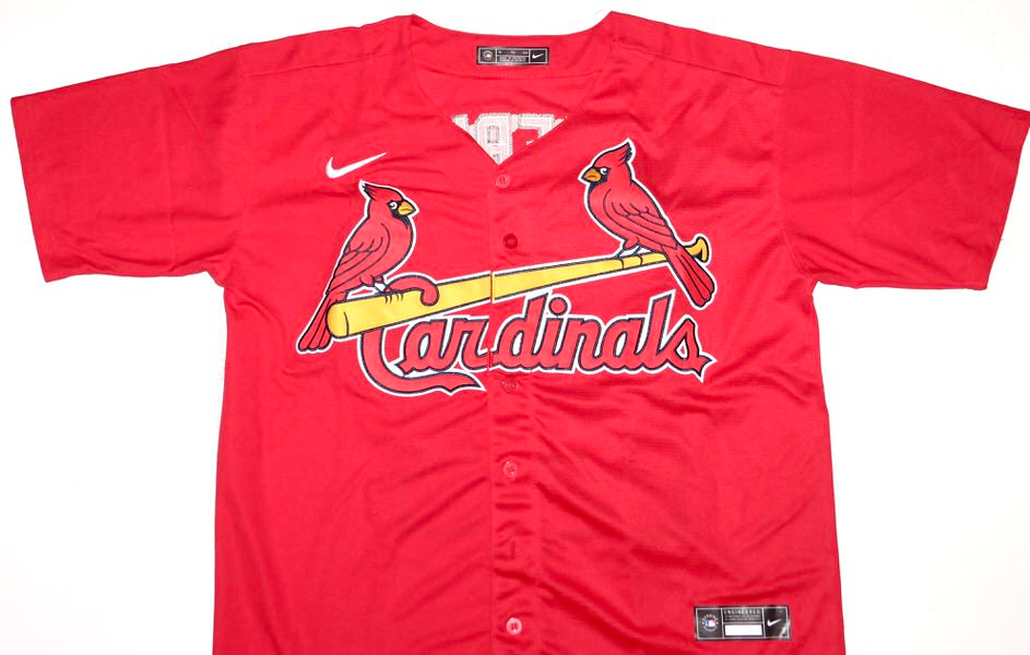 JJ Wetherholt Signed St Louis Cardinals Nike Authentic Jersey (JSA)