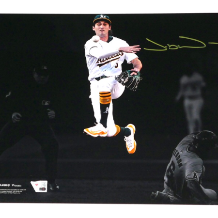 Jacob Wilson Signed Oakland Athletics 11x14 Photo (MLB & Fanatics) with Toploader!
