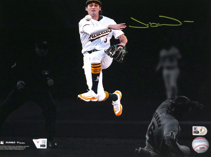 Jacob Wilson Signed Oakland Athletics 11x14 Photo (MLB & Fanatics) Comes in Toploader!