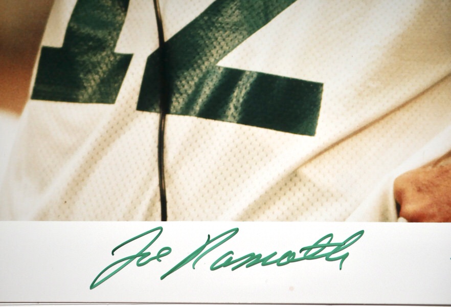 Joe Namath Signed Neil Leifer New York Jets 16x20 Photo – Limited Edition #8/250 (Superstar Greetings COA)