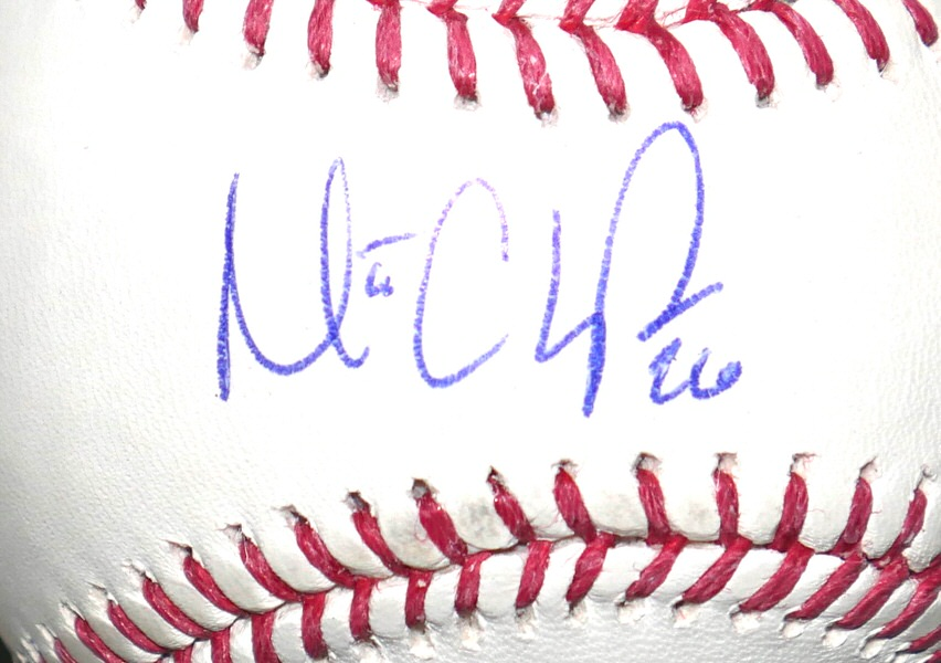 Matt Chapman San Francisco Giants Signed Rawlings Official Major League Baseball - Beckett Witnessed
