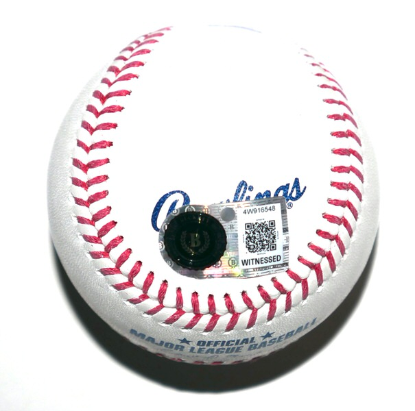 Matt Chapman San Francisco Giants Signed Rawlings Official Major League Baseball - Beckett Witnessed