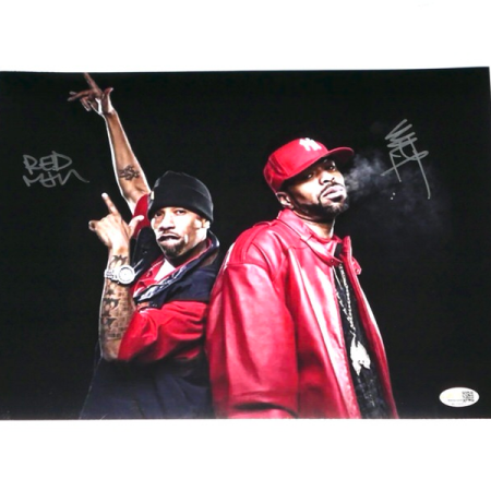 Method Man & Redman Signed 11x14 Photo Autograph Wu-Tang Clan JSA Witnessed COA