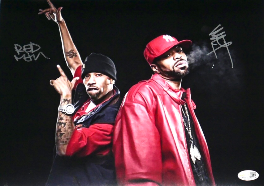 Method Man & Redman Signed 11x14 Photo Autograph Wu-Tang Clan JSA Witnessed COA