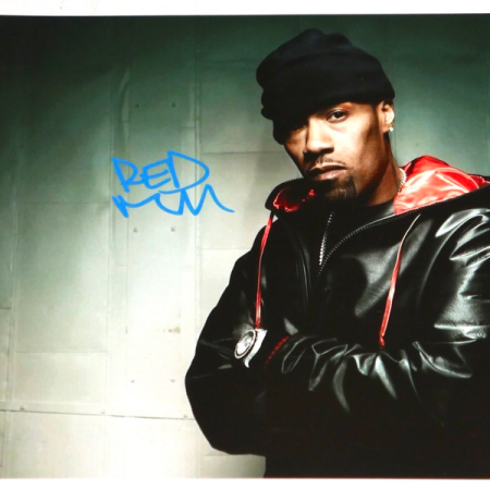 Redman Autographed 8 x 10 Photo Authentic Reggie Noble JSA Witnessed