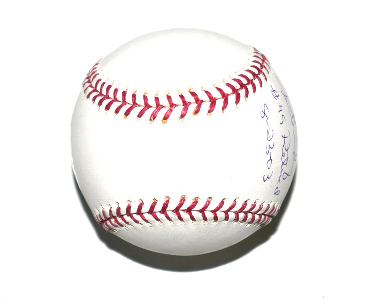 Ron Guidry Signed Rawlings New York Yankees 100th Anniversary Logo Baseball (Limited Edition #112/149) - JSA Authenticated