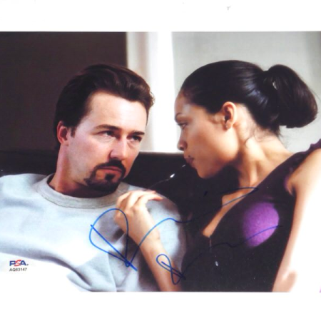 Rosario Dawson Signed Naturelle Riviera 25th Hour 8x10 Photo (PSA)