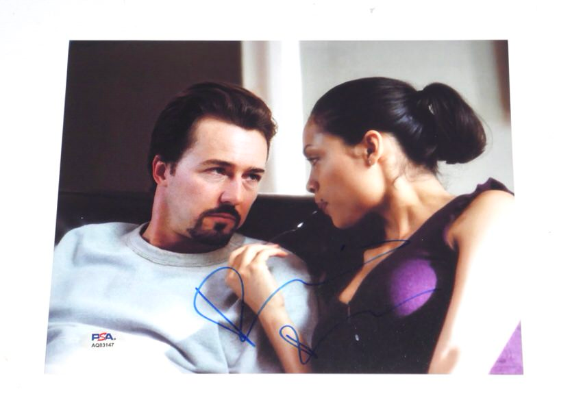 Rosario Dawson Signed Naturelle Riviera 25th Hour 8x10 Photo (PSA)