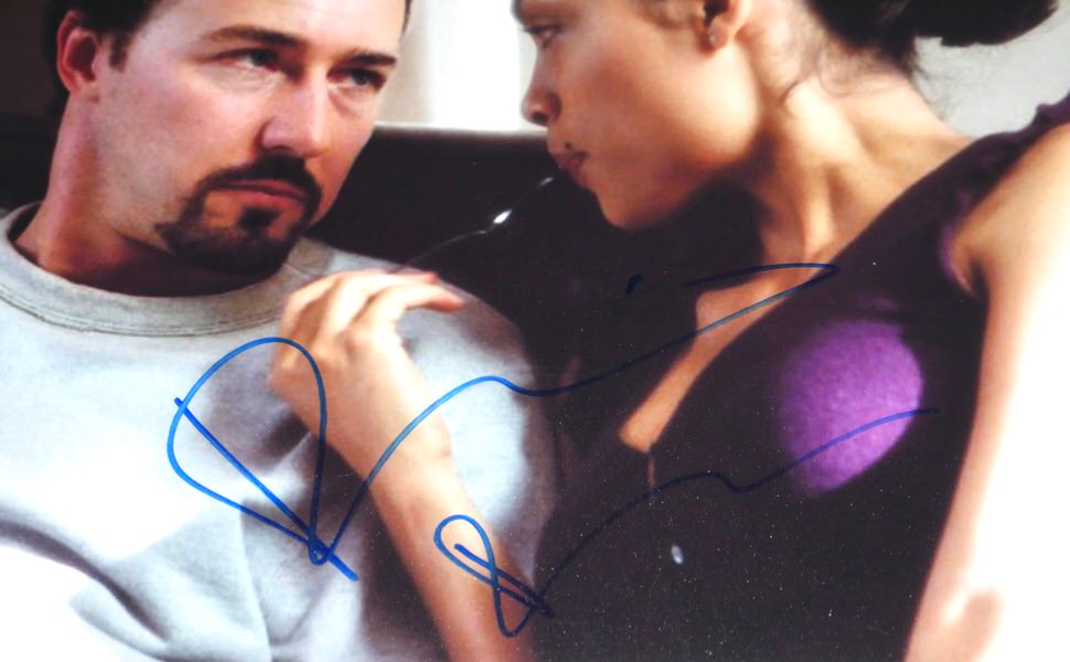 Rosario Dawson Signed Naturelle Riviera 25th Hour 8x10 Photo (PSA)