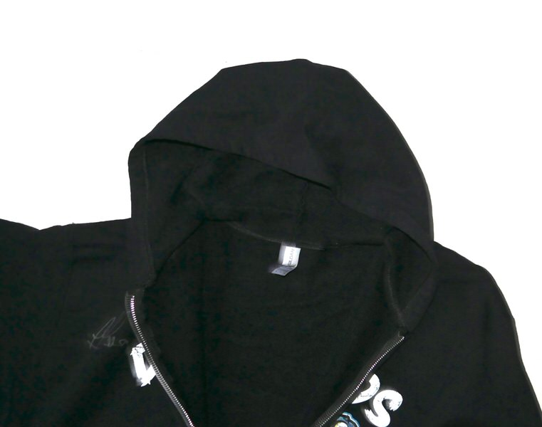 Rusber Estrada Team Issued & Signed Official Charleston Dirty Birds Full-Zip XL Hooded Sweatshirt