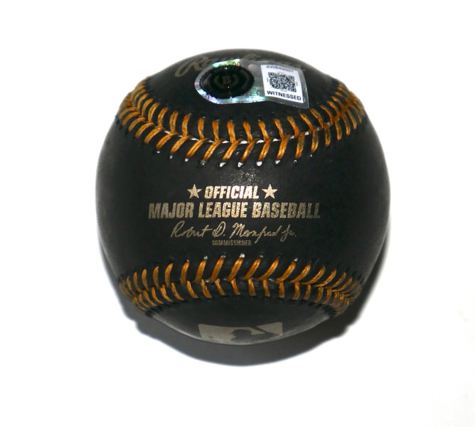 Sam Antonacci Chicago White Sox Signed Rawlings Official Major League Black Leather Baseball - Beckett Witnessed