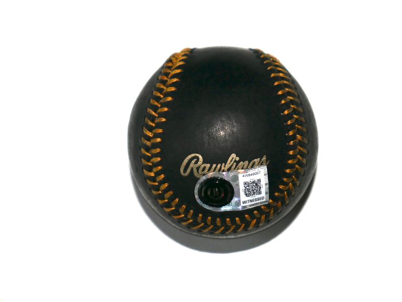 Sam Antonacci Chicago White Sox Signed Rawlings Official Major League Black Leather Baseball - Beckett Witnessed