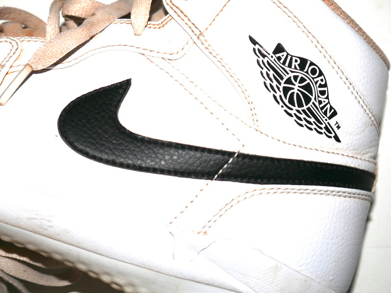 Tyler Tolve 2026 Columbus Clingstones #20 Game Worn & Signed White & Black Air Jordan Cleats