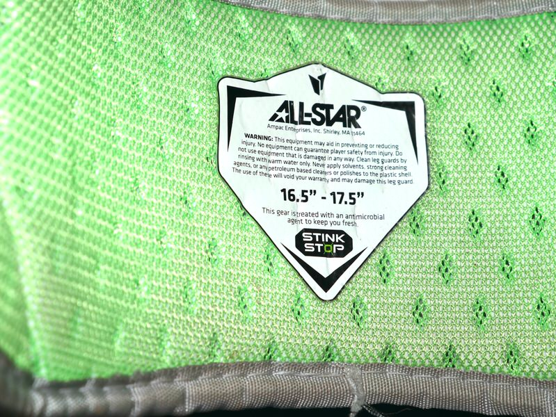 Tyler Tolve 2026 Columbus Clingstones Game Worn & Signed Gray All-Star Leg Guards