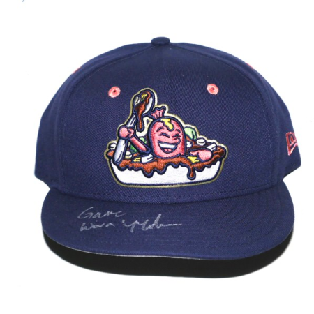 Tyler Tolve 2026 Game Worn & Signed Official Columbus Clingstones Scrambled Dogs New Era 59FIFTY Hat