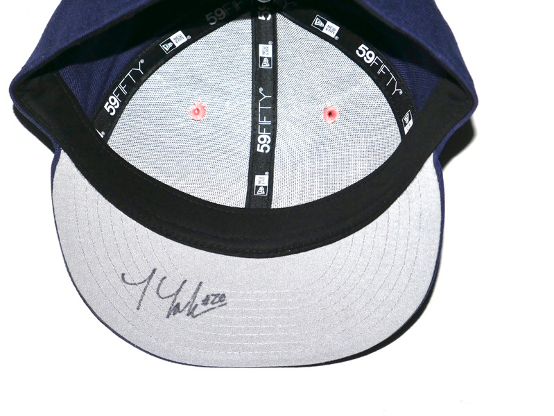 Tyler Tolve 2026 Game Worn & Signed Official Columbus Clingstones Scrambled Dogs New Era 59FIFTY Hat