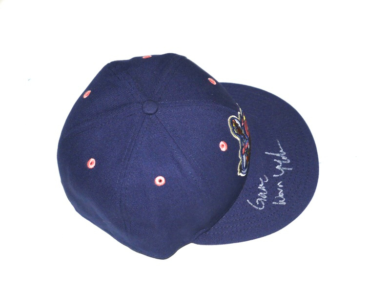 Tyler Tolve 2026 Game Worn & Signed Official Columbus Clingstones Scrambled Dogs New Era 59FIFTY Hat