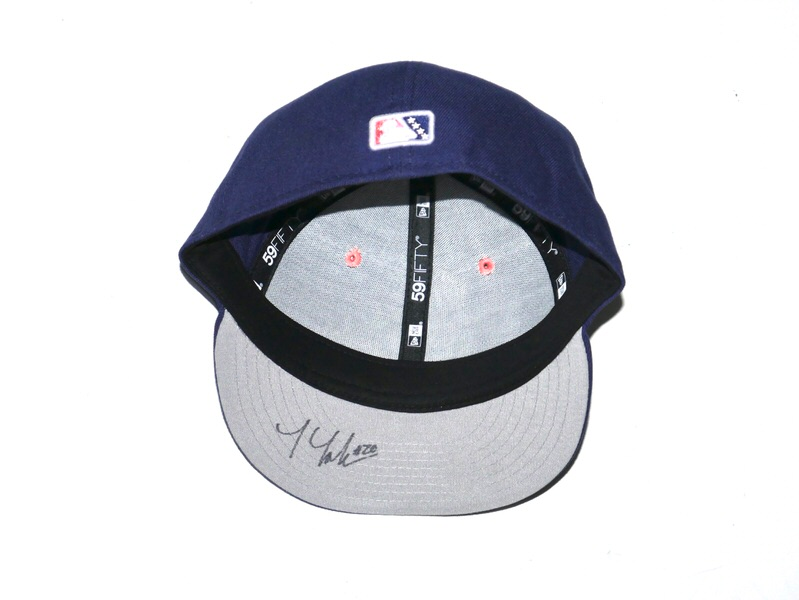 Tyler Tolve 2026 Game Worn & Signed Official Columbus Clingstones Scrambled Dogs New Era 59FIFTY Hat