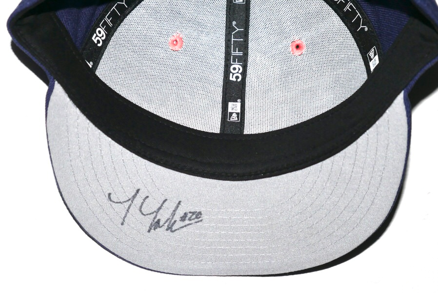 Tyler Tolve 2026 Game Worn & Signed Official Columbus Clingstones Scrambled Dogs New Era 59FIFTY Hat