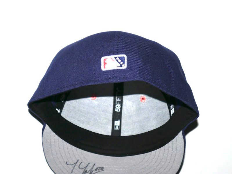 Tyler Tolve 2026 Game Worn & Signed Official Columbus Clingstones Scrambled Dogs New Era 59FIFTY Hat