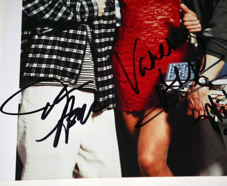 Vanessa Angel, Michael Manasseri & John Asher Signed Weird Science 8x10 Photo (JSA)