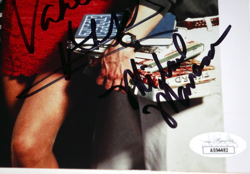 Vanessa Angel, Michael Manasseri & John Asher Signed Weird Science 8x10 Photo (JSA)