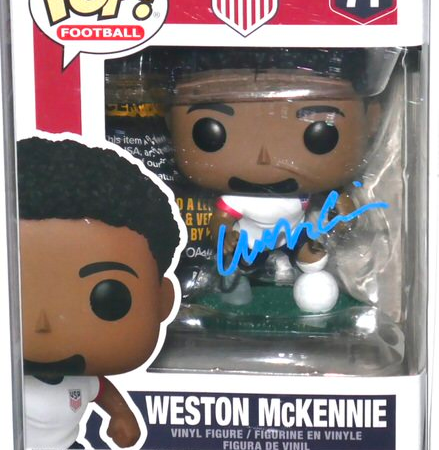 Weston McKennie Signed Team USA #71 Funko Pop! Vinyl Figure - JSA COA