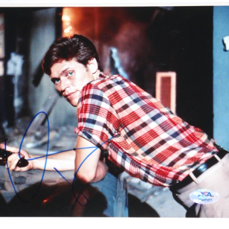 Willem Dafoe Signed Sergeant Buck McGriff Off Limits 8x10 Photo (PSA)
