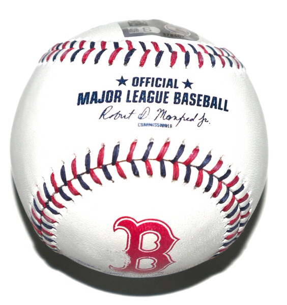 Connelly Early Signed LE OML Boston Red Sox Logo Baseball Inscribed MLB Debut 9 9 25 5.0 IP, 11K, 1st W MLB & Fanatics