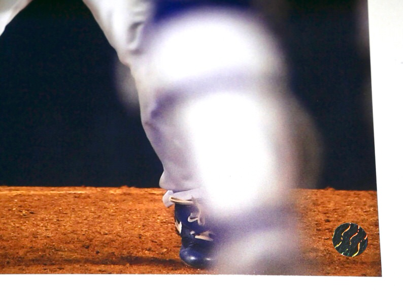 Eric Gagne Signed Los Angeles Dodgers 11x14 Photo Inscribed "Cy 03" & "84 In A Row" (AWM)