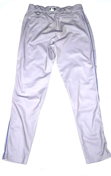 Indigo Diaz 2026 Amarillo Sod Poodles Game Worn & Signed Gray & Blue Evoshield Pants