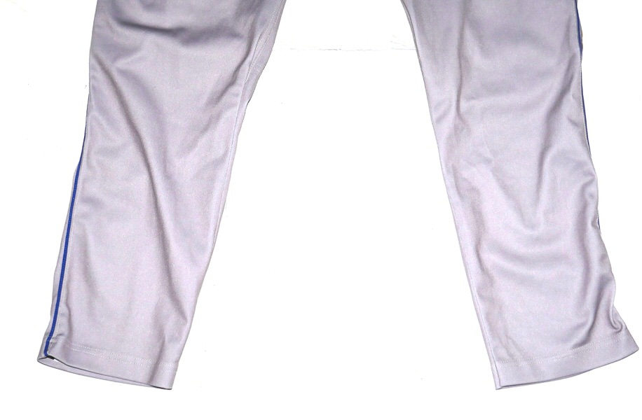 Indigo Diaz 2026 Amarillo Sod Poodles Game Worn & Signed Gray & Blue Evoshield Pants