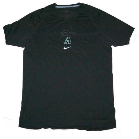 Indigo Diaz 2026 Game Worn & Signed Official Arizona Diamondbacks Nike Dri-Fit XXL Shirt