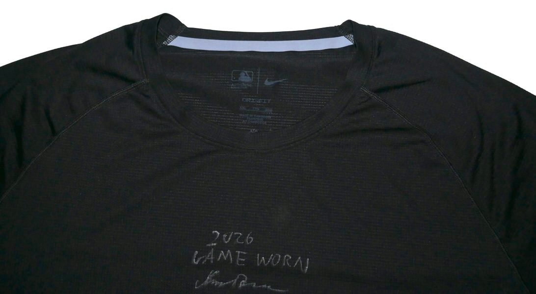 Indigo Diaz 2026 Game Worn & Signed Official Arizona Diamondbacks Nike Dri-Fit XXL Shirt