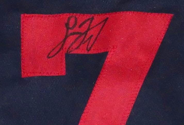 Josue de Paula All-Star Futures Game Signed National League Jersey - Beckett Witnessed (Los Angeles Dodgers #1 Prospect)