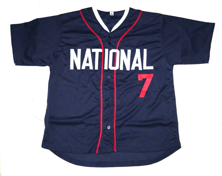 Josue de Paula All-Star Futures Game Signed National League Jersey - Beckett Witnessed (Los Angeles Dodgers #1 Prospect)