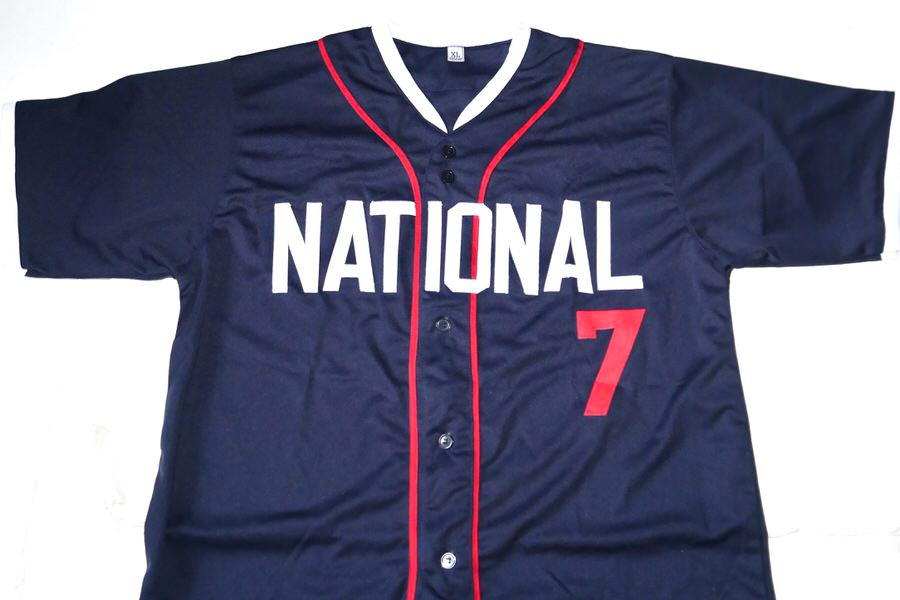 Josue de Paula All-Star Futures Game Signed National League Jersey - Beckett Witnessed (Los Angeles Dodgers #1 Prospect)