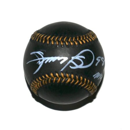 Sammy Sosa Signed Rawlings OMLB Black Leather Baseball (98 NL MVP Inscription) – JSA Witnessed