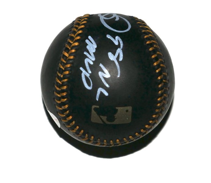 Sammy Sosa Signed Rawlings OMLB Black Leather Baseball (98 NL MVP Inscription) – JSA Witnessed
