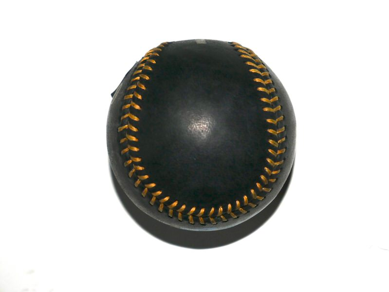 Sebastian Walcott Texas Rangers Signed Rawlings Official Black Leather Major League Baseball - Beckett Witnessed