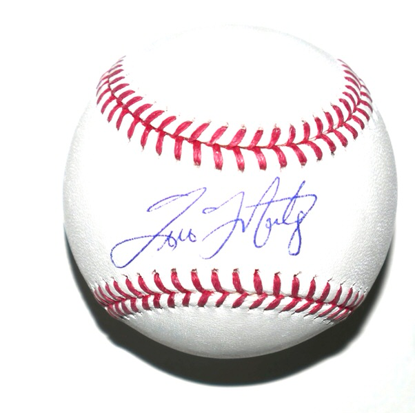 Tino Martinez New York Yankees Signed Rawlings Official MLB Baseball - PSA Witnessed