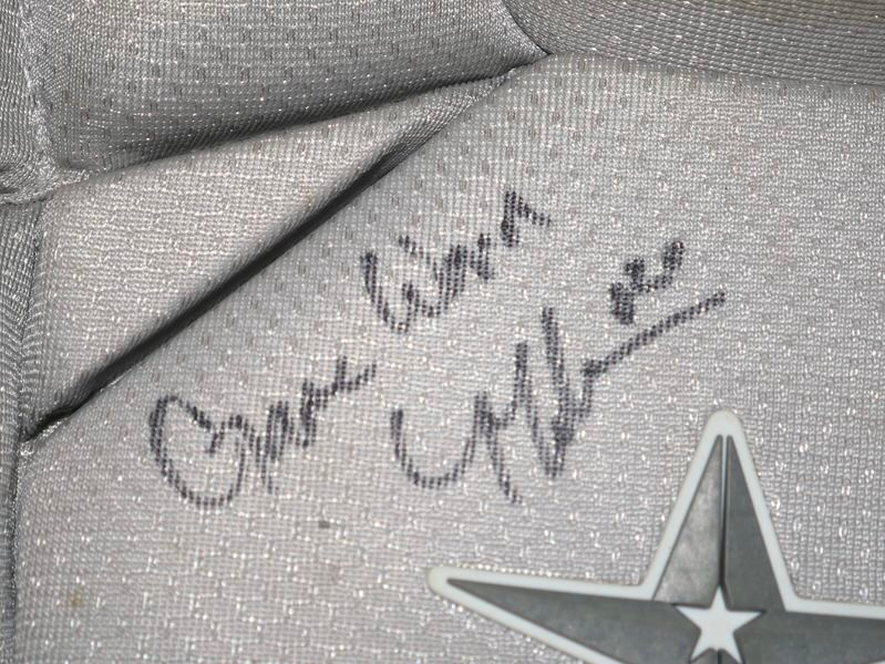Tyler Tolve 2026 Columbus Clingstones Game Worn & Signed Grey All-Star MVP Pro Chest Protector