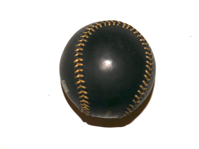Vladimir Guerrero Sr. Los Angeles Angels Signed Rawlings OML Black Leather Baseball | JSA Authenticated