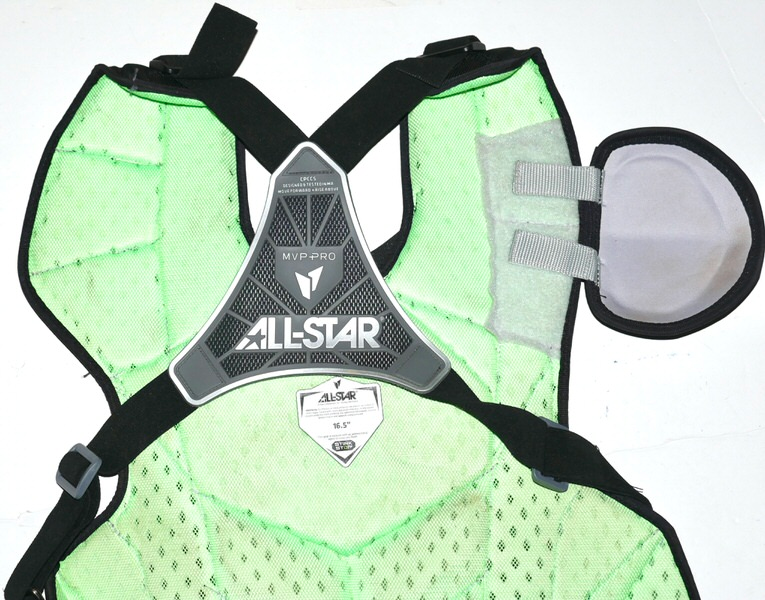 Adam Zebrowski 2026 Gwinnett Stripers Game Worn & Signed Black & Grey All-Star MVP Pro Chest Protector